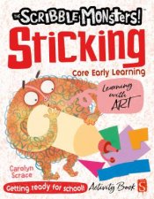 The Scribble Monsters Sticking Activity Book