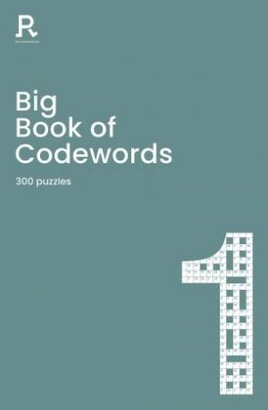 Big Book Of Codewords Book 1 by Various