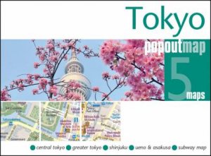 Tokyo PopOut Map by PopOut Maps