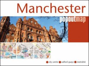 Manchester PopOut Map by PopOut Maps