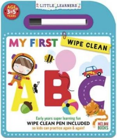My First Wipe Clean: ABC by Various