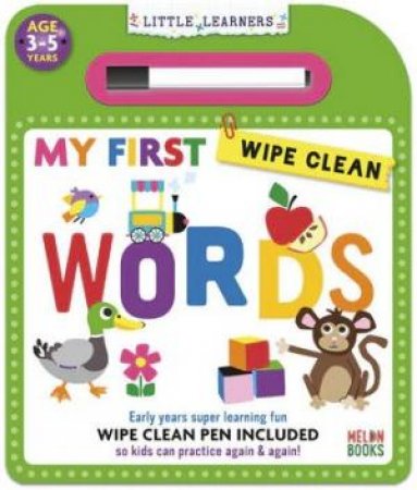 My First Wipe Clean: Words by Various