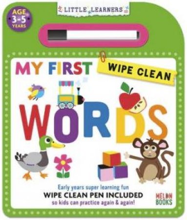 My First Wipe Clean: Words