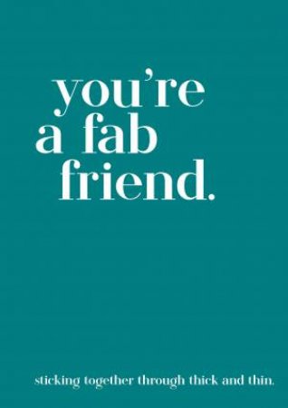 You're A Fab Friend by Various
