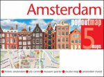 Amsterdam PopOut Map  pocket size pop up map of Amsterdam city centre