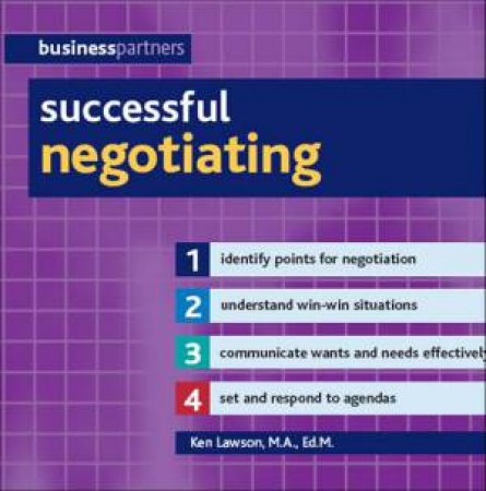 Successful Negotiating by Ken Lawson