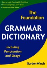 The Foundation Grammar Dictionary