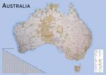 Australian Wall Map