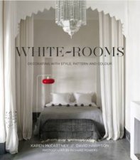 White Rooms Decorating with style pattern and colour