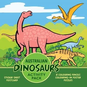 Australian Dinosaurs Activity Pack by New Holland Publishers