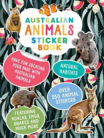 Australian Animals Sticker Book by Young Reed
