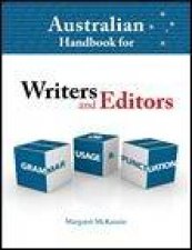 Australian Handbook for Writers and Editors 4th Ed Grammar Usage and Punctuation