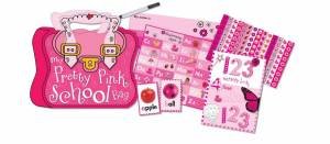 Pretty Pink School Bag by Water Press Ice