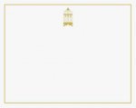 NoteletsGold Bird Cage