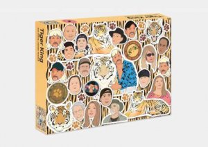 Tiger King: 500 Piece Jigsaw Puzzle by Chantel de Sousa
