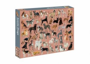 Iconic Dogs 1000 Piece Jigsaw Puzzle by Marta Zafra