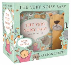 The Very Noisy Baby Book & Rattle Gift Set by Alison Lester