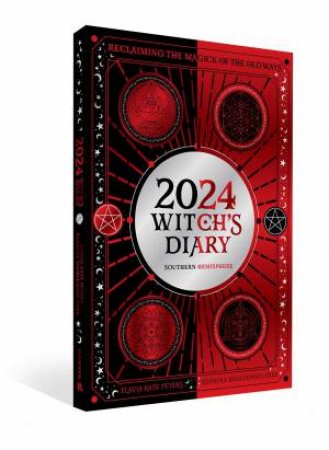 2024 Witch's Diary - Southern Hemisphere by Flavia Kate Peters & Barbara Meiklejohn-Free