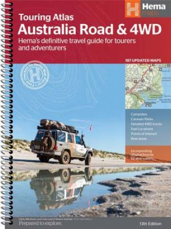 Australia Road & 4WD Touring Atlas (13th Edition) by Various