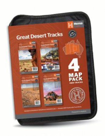 Hema Great Desert Tracks Map Pack by Various