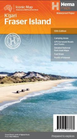 Fraser Island (K'gari) Map by Various
