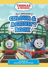 Thomas    Friends All Aboard Colour And Activity