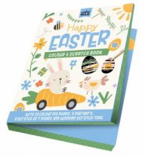 HAPPY EASTER COLOUR  SCRATCH BOOK