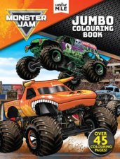 Monster Jam Jumbo Colouring Book
