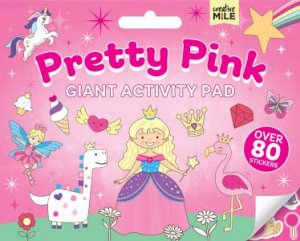 Pretty Pink Giant Activity Pad by Creative Mile