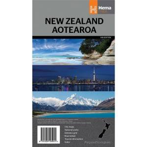 New Zealand Aotearoa Map by Various