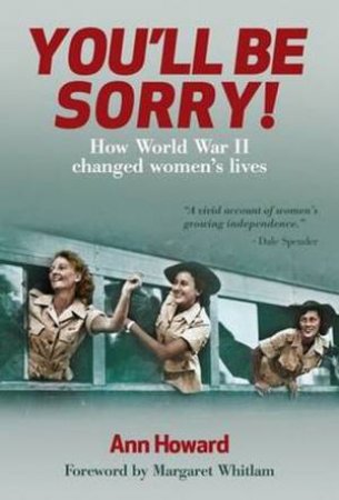 You'll Be Sorry by Ann Howard