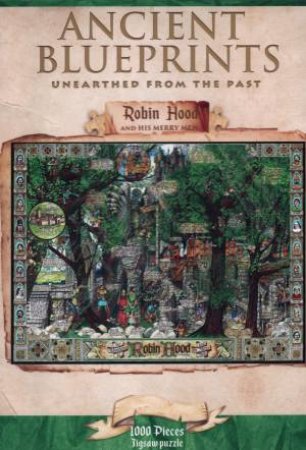 Ancient Blueprints 1000 Piece Jigsaw: Robin Hood And His Merry Men by Various