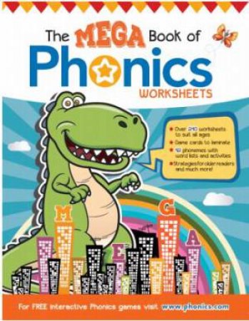 The Mega Book of Phonics Worksheets by Rachel Maissan