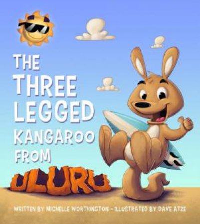 Three Legged Kangaroo From Uluru by Michelle Worthington