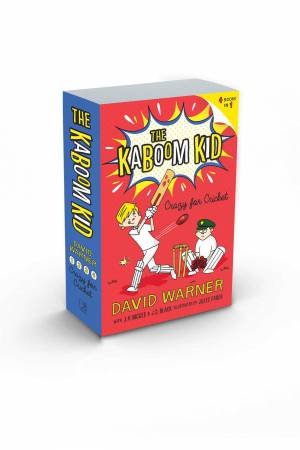 Crazy For Cricket: The Kaboom Kid Books 1-4 by David Warner