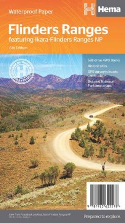 Flinders Ranges Map 6th Ed by Various