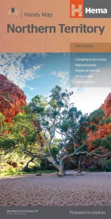 Handy Map: Northern Territory Handy Map 13th Ed.