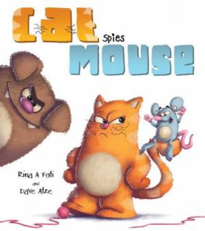 Cat Spies Mouse by Rina A. Foti