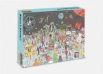 Wheres Bowie Bowie In Space 500 Piece Puzzle