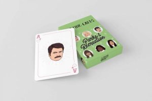 Parks And Recreation Playing Cards by Chantel de Sousa