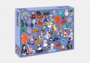 90s Icons: 500 Piece Jigsaw Puzzle by Niki Fisher