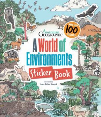 A World Of Environments: Sticker Book by James Gulliver Hancock