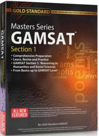 Masters Series GAMSAT Section 1 Preparation by Various