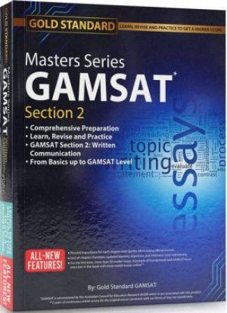 Masters Series GAMSAT Section 2 Preparation by Various