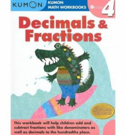 Grade 4 Decimals And Fractions