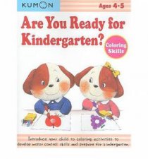 Are You Ready For Kindergarten Coloring Skills