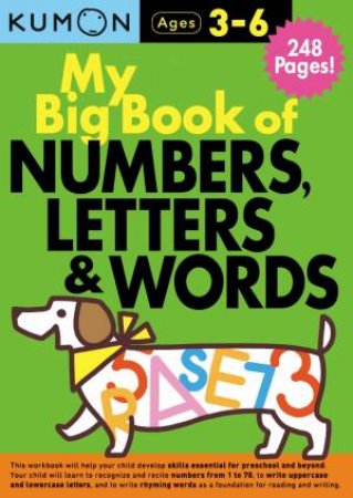 My Big Book Of Numbers, Letters And Words Bind Up by Various