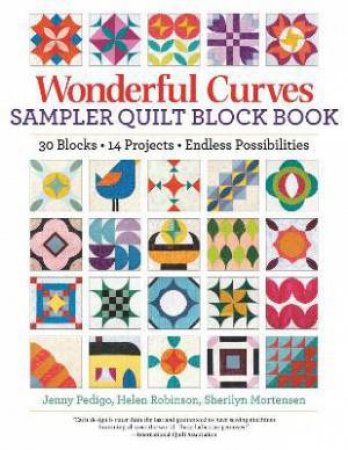 Wonderful Curves Quilt Block Book by Jenny Pedigo