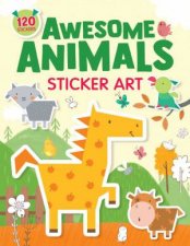 Awesome Animals Sticker Art