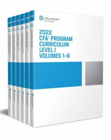2021 CFA Program Curriculum Level I Box Set by Various